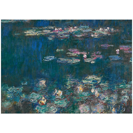 Affiche Les Nymphéas de Claude Monet