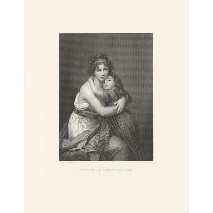 Madame Vigée Le Brun et sa fille, Jeanne-Lucie, dite Julie