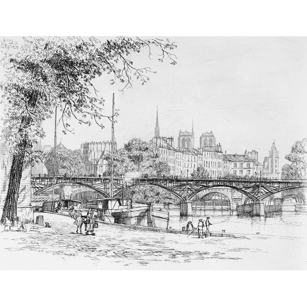 Pont des Arts (Paris ( 1 st )/Paris ( 6 th ), 1803)