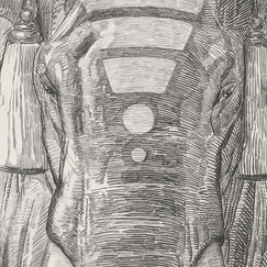 Elephant of Siva temple (British India) - Paul Jouve