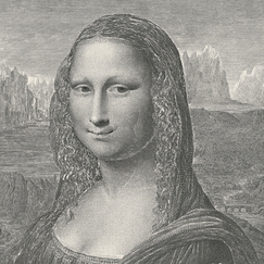 Portrait of Monna Lisa - Leonardo da Vinci