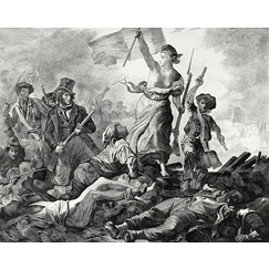 Freedom guiding the people. July 28, 1830 - Delacroix