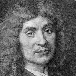 Engraving Molière - Henriquel