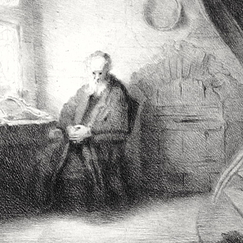 Le philosophe en méditation - Rembrandt