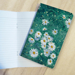Small Notebook Caillebotte - Daisies