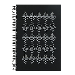 Spiral notebook : Pyramid