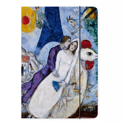 Folder A4 - Marc Chagall - The Bride and Groom of the Eiffel Tower