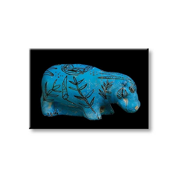 Magnet Blue Hipoppotamus