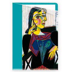 Clear File Picasso - Portrait of Dora Maar Seated (blue)