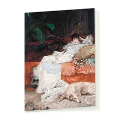 Notebook Clairin - Portrait of Sarah Bernhardt