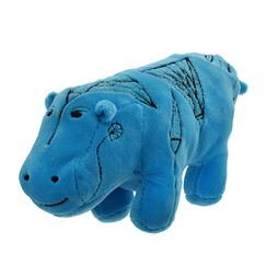 Peluche Hippopotame bleu - Petit Modèle