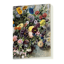 Notebook Delacroix - Bouquet of Flowers