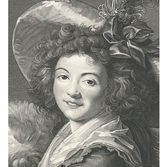 Mrs. Molé-Raymond, member of the French comedy society - Louise-Elisabeth Vigée-Lebrun