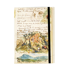 Elastic notebook Eugène Delacroix - Riders