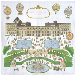 Square scarf Versailles - Atelier Choux