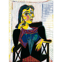 Affiche Dora Maar assise de Picasso