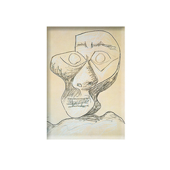Magnet Picasso Autoportrait en tête de mort