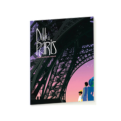 School notebook "Dilili in Paris" - Pink Eiffel Tower
