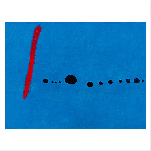 Deluxe Poster Miró - Blue II