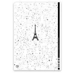 Clear File Paris Glitters