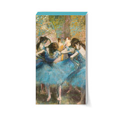 Bloc notes Degas Danseuses bleues