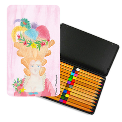Boîte de crayons de couleur Bonjour Versailles