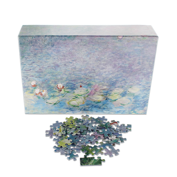 Acheter Puzzle Peinture Monet - Femme à l'Ombrelle - Bassin aux Nymphéas -  Boutique Variantes Paris