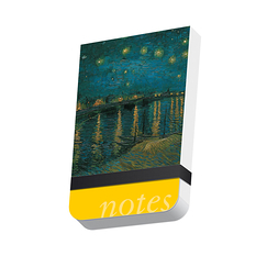 Pocket notebook 6 x 9,5 cm Van Gogh Starry night