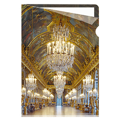 A5 Clear File Palace of Versailles - The Hall of Mirrors
