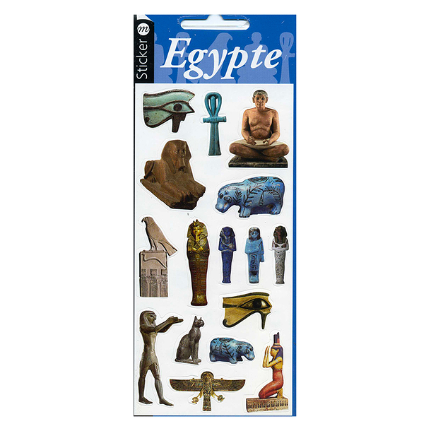 Planche autocollants Égypte