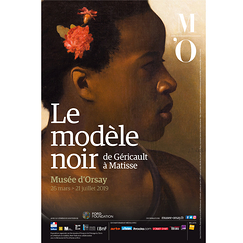 Affiche de l'exposition Le modèle noir de Géricault à Matisse
