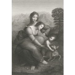 The Virgin and Child with St. Anne - Leonardo da Vinci