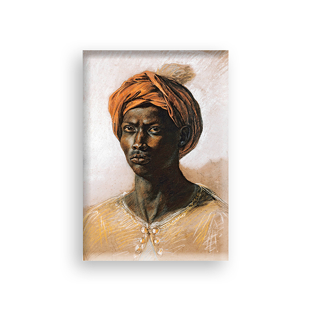 Magnet Delacroix - Bust of a Young man with a Turban