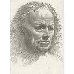 Tête de vieillard - Léonard de Vinci