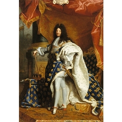 Tablier Je suis Louis XIV, le Roi Soleil