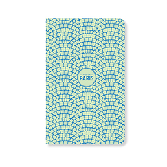 Paris cobblestones Small notebook