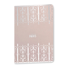 Notebook Ville de Paris - 15x21 cm "Paris: Silver Gate"