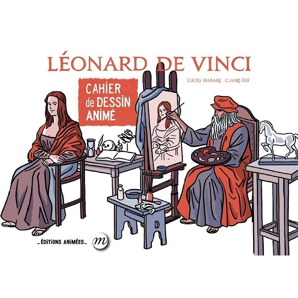 Leonard da Vinci - Cartoon book