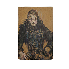 Small Notebook Toulouse-Lautrec - Woman with a Black Boa