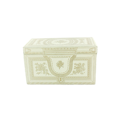 Jewellery box - White and gold