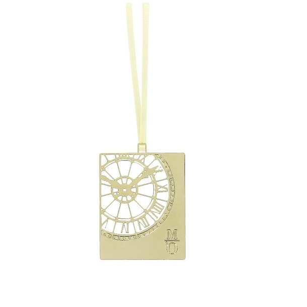 Orsay Museum Clock Bookmark - Gold