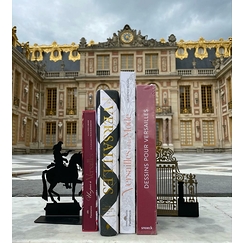 Equestrian statue of Louis XIV Bookend