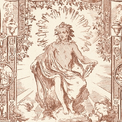 Apollon (Composition ornementale d'époque Louis XIV)
