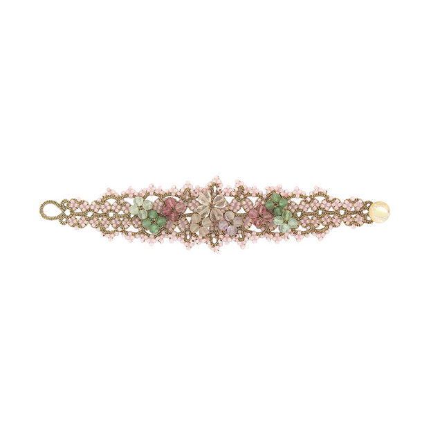 Bracelet Frivolité Rose Trianon