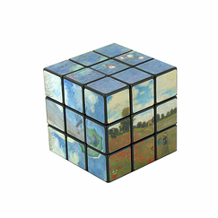 Rubik's cube Claude Monet