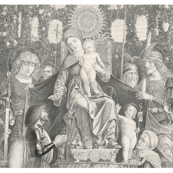The Virgin of Victory - Andrea Mantegna