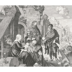 L'adoration des Mages - Albrecht Dürer