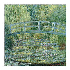 Poster Claude Monet - The water lily pond, green harmony