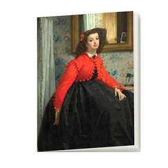 Cahier James Tissot - Portrait de Mademoiselle L. L.