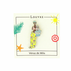 Pin's Vénus de Milo - A la plage ! Le Louvre by Antoine Corbineau